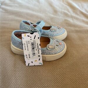 Harper Canyon Glittery Light Blue Dress Shoes